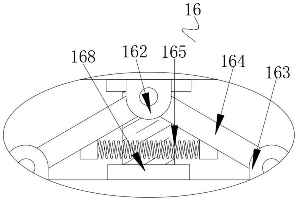 Woodwork bent component arc-shaped surface grooving device