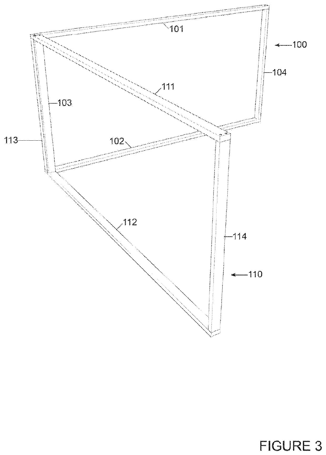 Building construction using braced frame slab assemblies having heavy perimeter rails