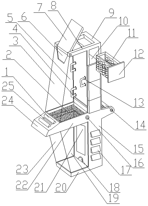 Coolant oil filtering device for small substation transformer