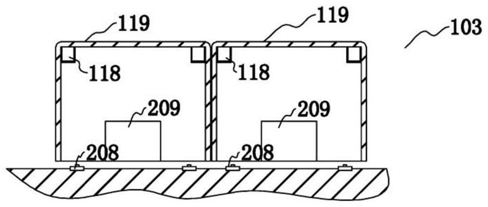 Visual singing ear training device used in basic music teaching