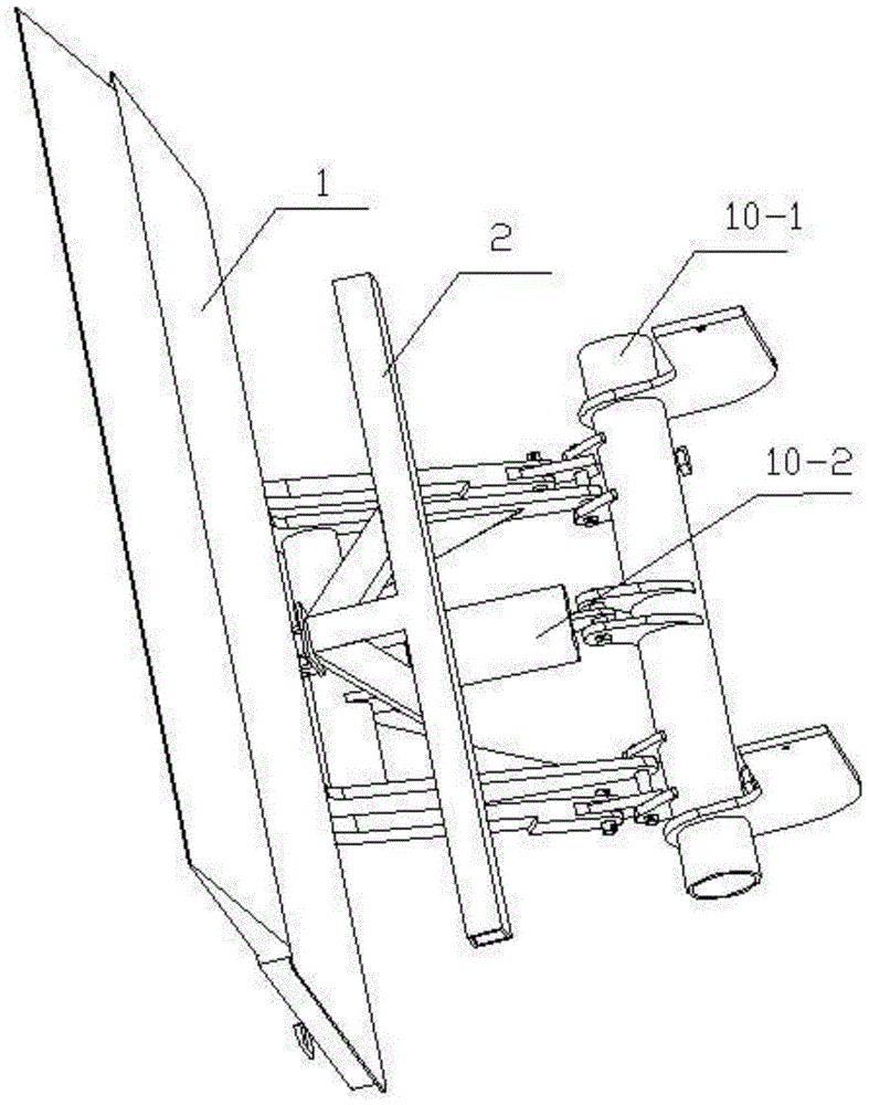 Car rear tailgate that can be lifted and turned over