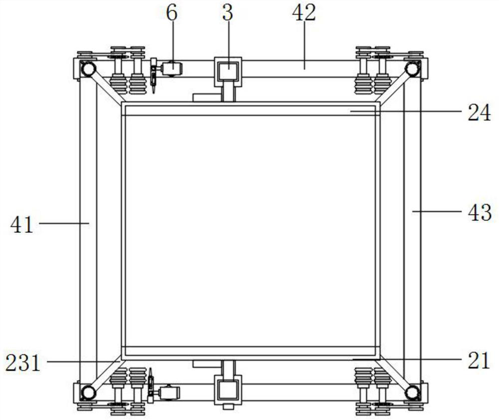 Automatic rack equipment of textile embroidery machine