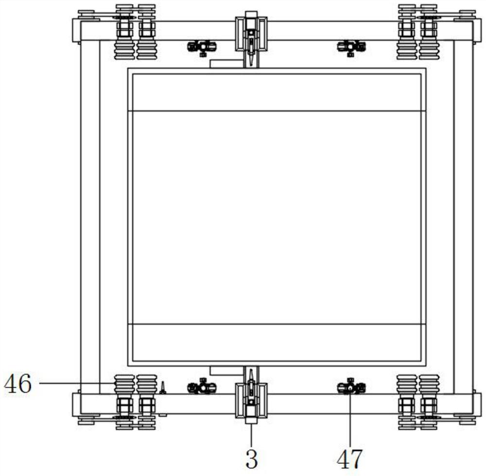 Automatic rack equipment of textile embroidery machine