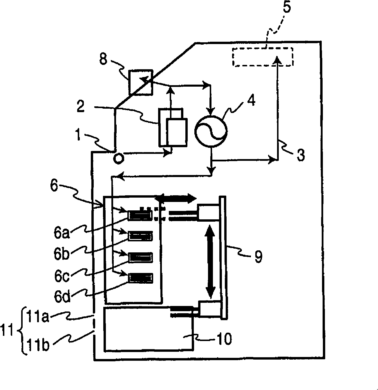 Bank paper tidying apparatus