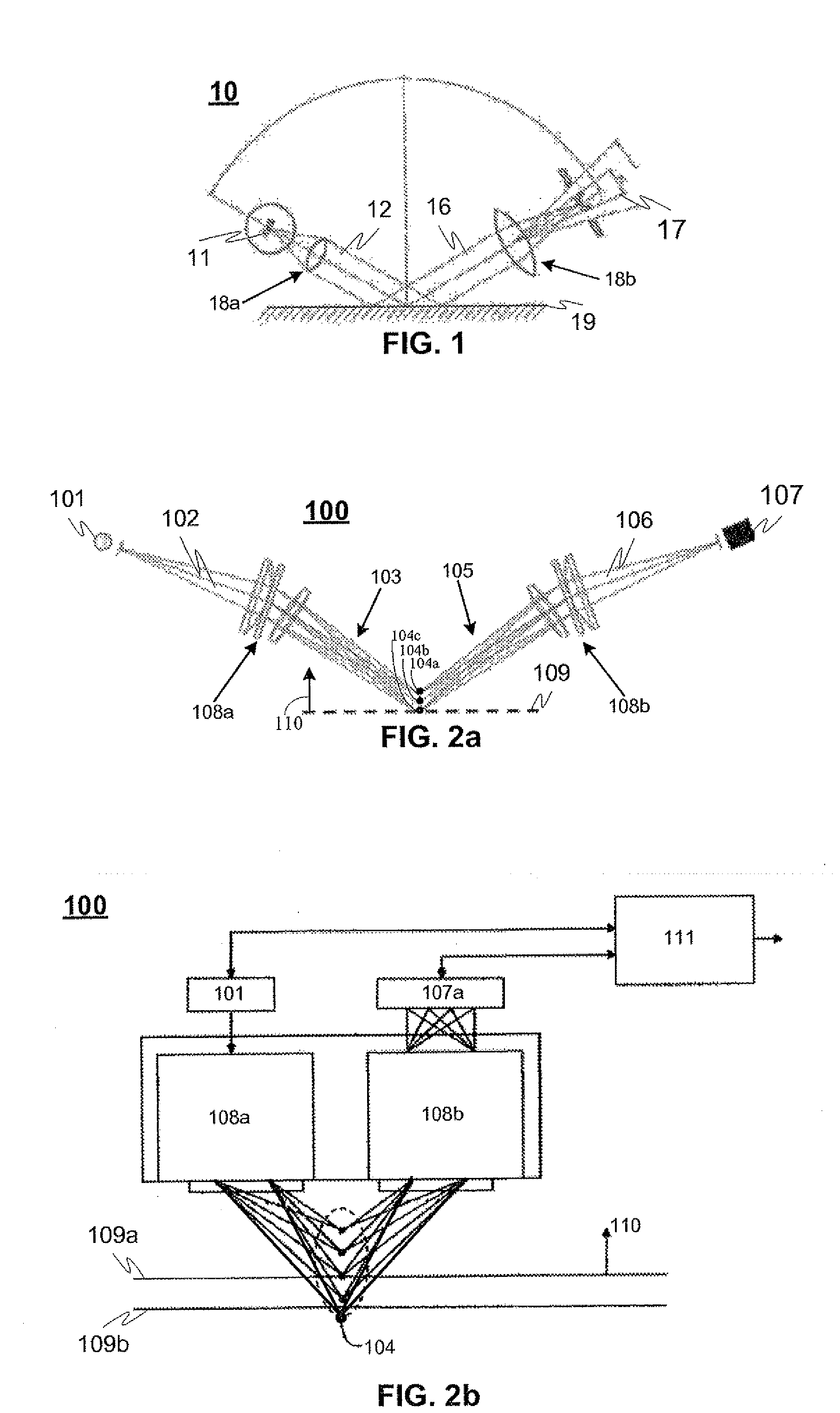 Measuring instrument and method for determination of the properties of an item and its surface