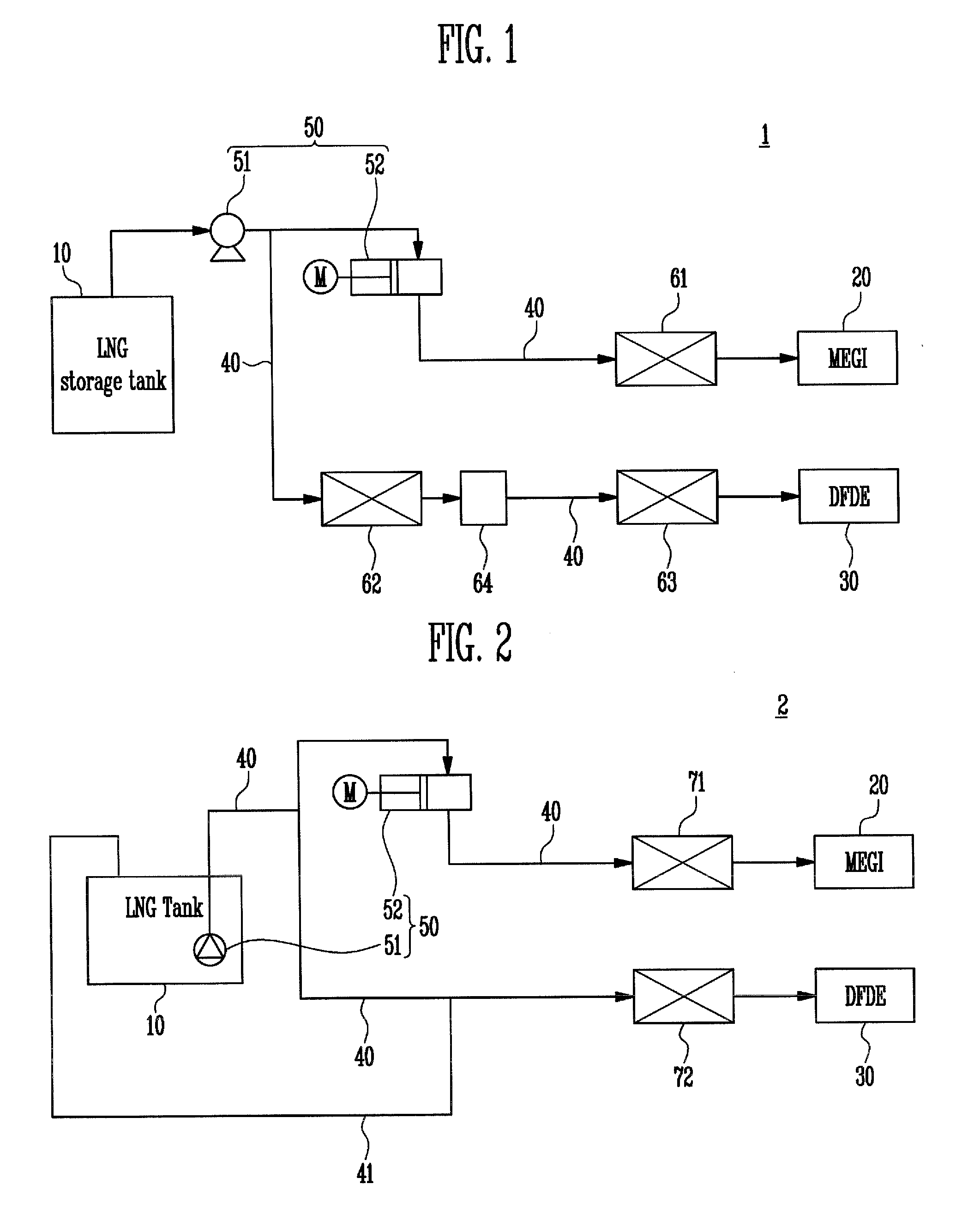 System for supplying liquefied natural gas fuel