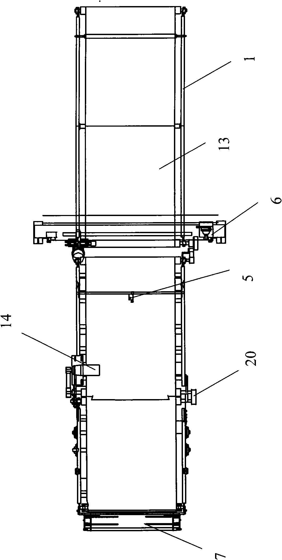 Joint feeding device of inner liner layer and cord fabric layer in radial ply tire building machine