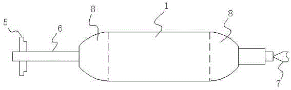 Multi-station winding mold for manufacturing intermediate pipe and manufacturing method for intermediate pipe