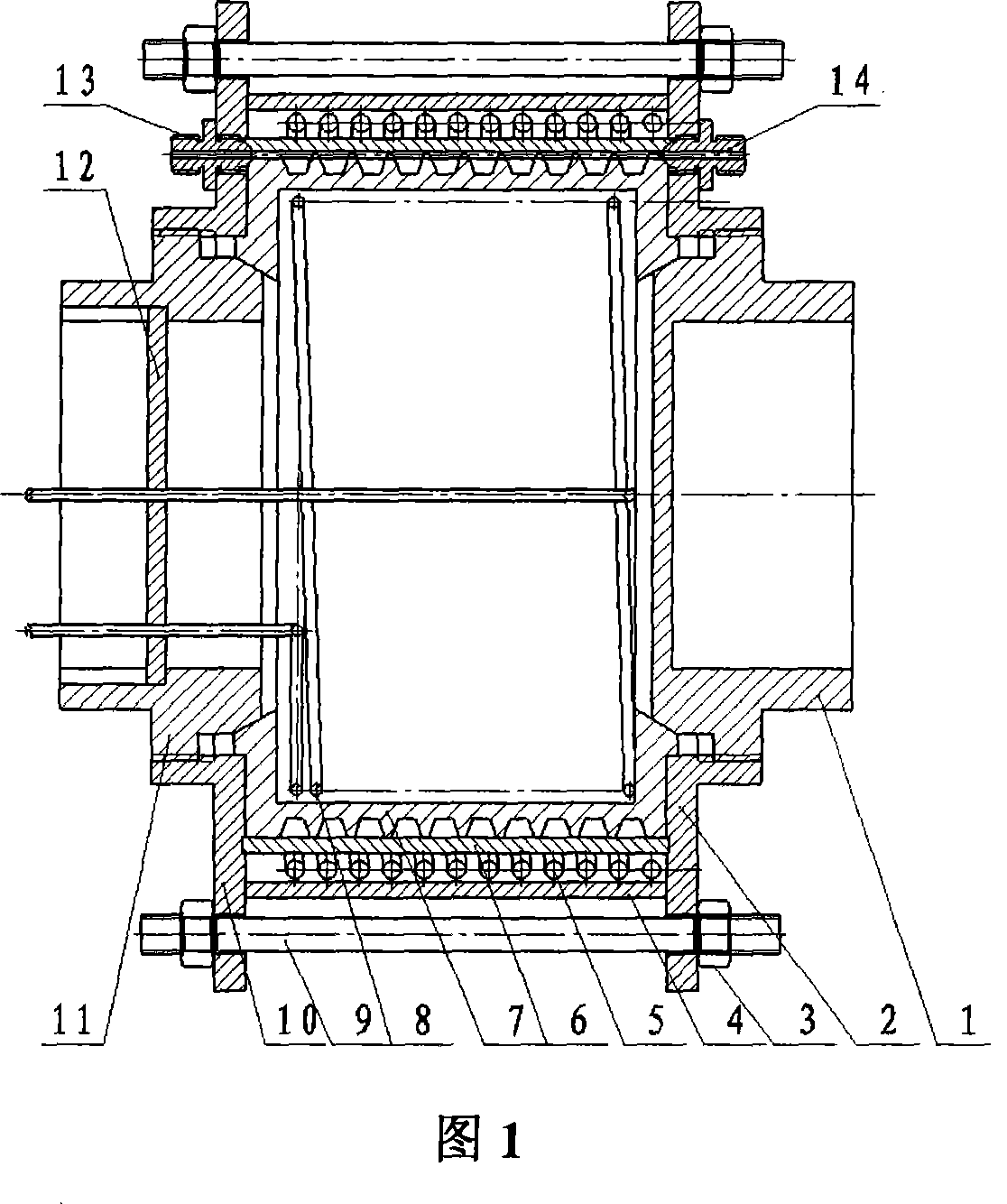 V type belt inducing hot pressure forming module