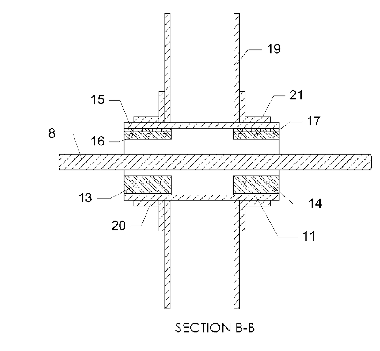 Fire and smoke containment services transit unit and an associated method