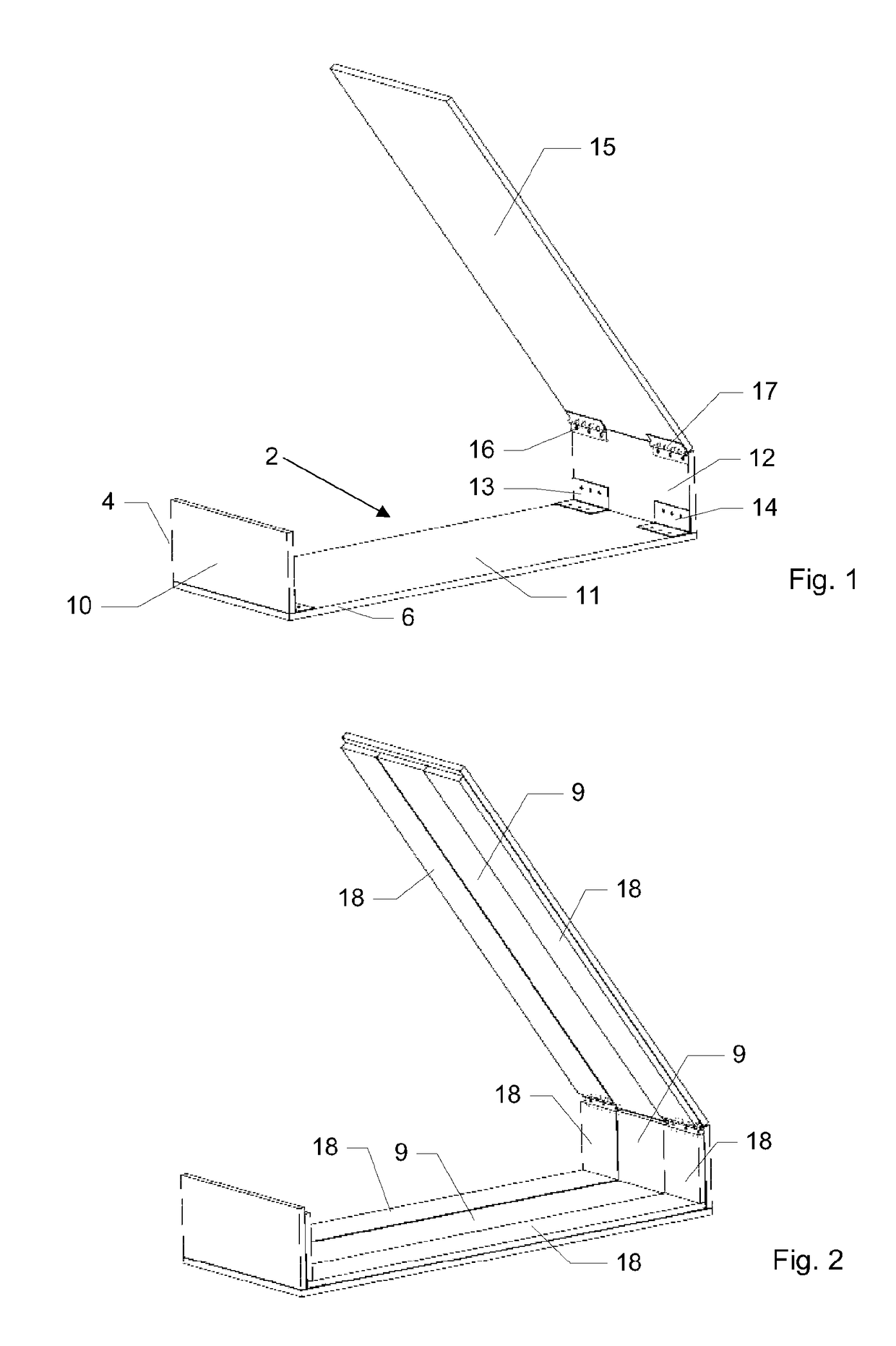 Fire and smoke containment services transit unit and an associated method