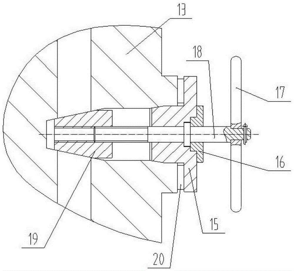 A Die Clamping Mechanism with Internal Circulation and Two Plates for Easy Debugging