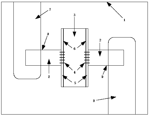 Structure of Modular Packaging of Chips Based on Improved Waveguide Probe Transition