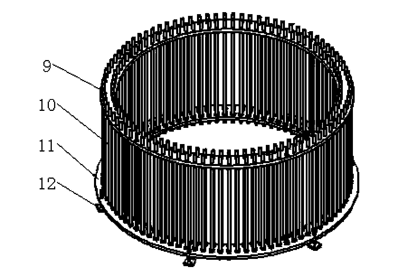 Mixed tower of wind turbine generator set