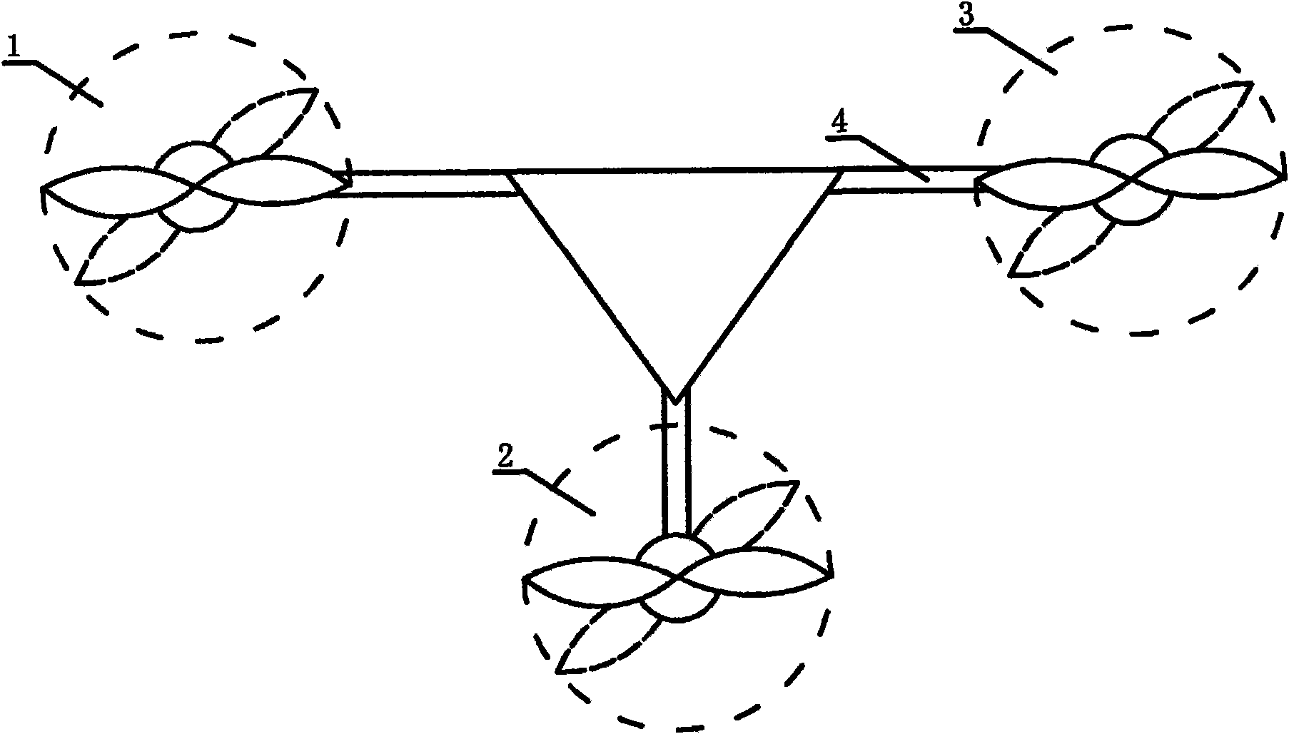 Flight-mode-variable unmanned aircraft with multiple sets of coaxial rotors