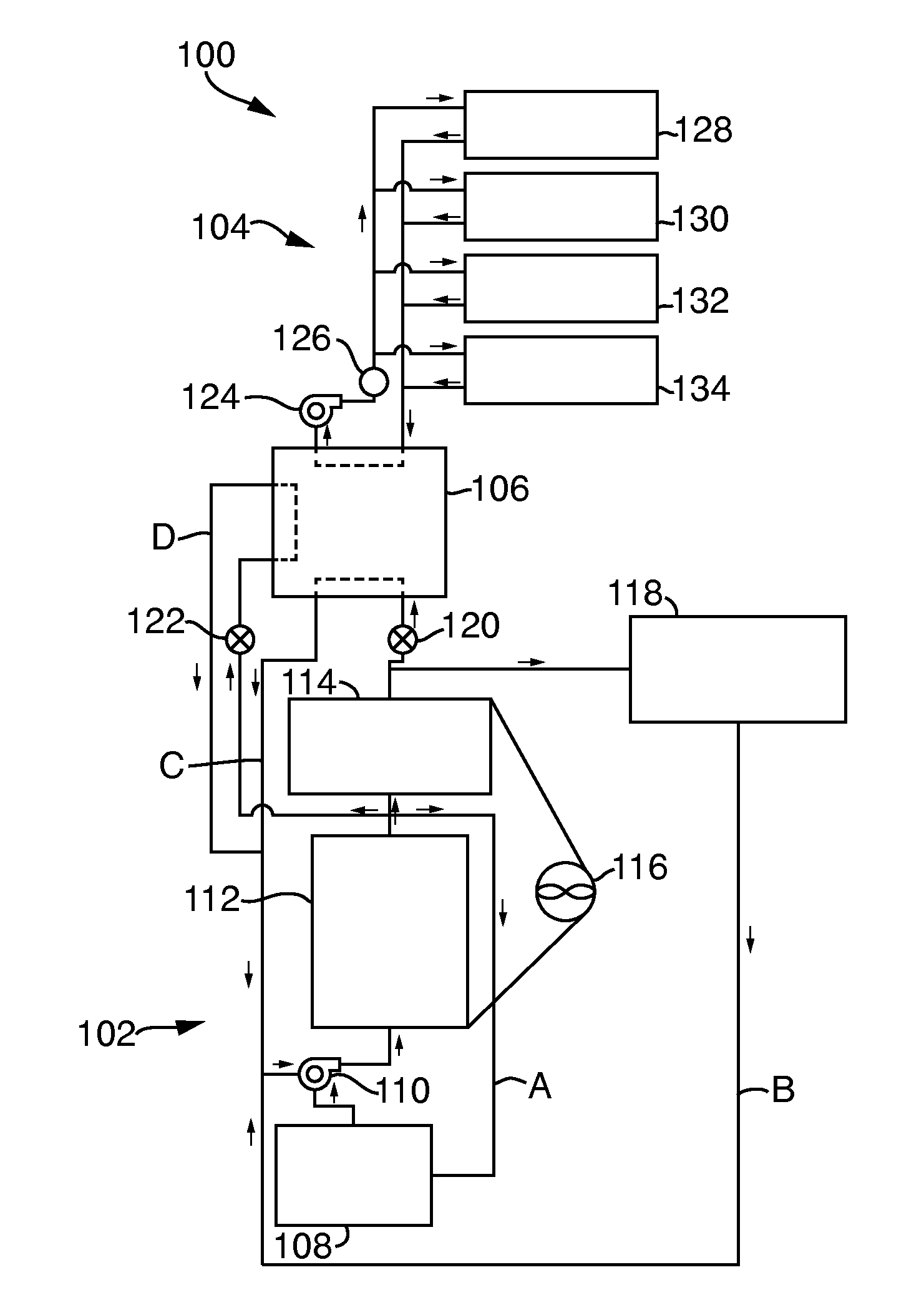 Integrated cooling system and method for engine-powered unit