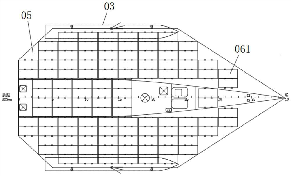 A composite power unmanned boat