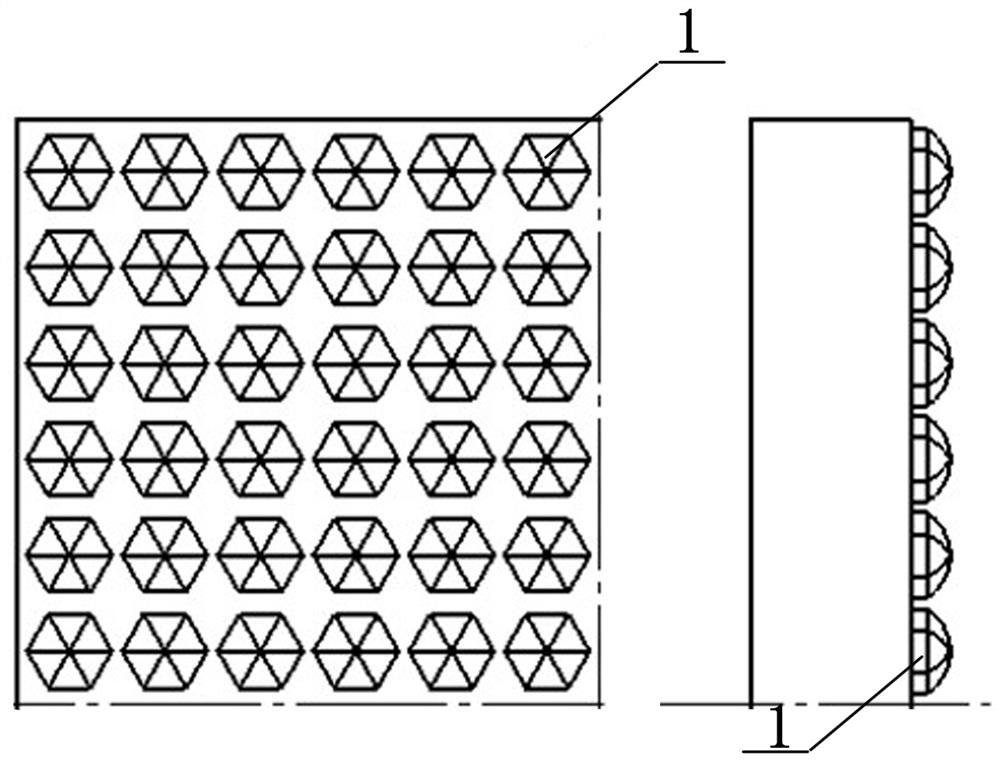 Layer structure of the ballistic armor module