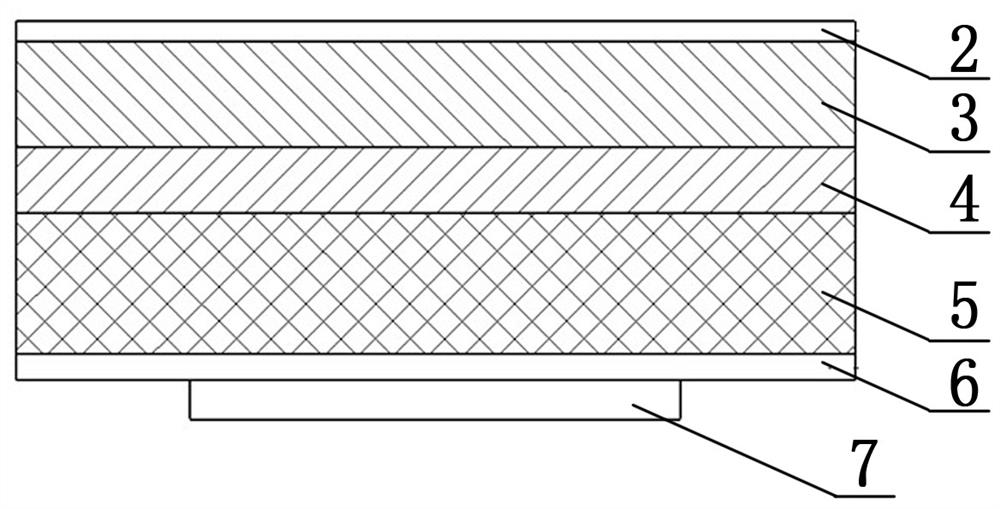 Layer structure of the ballistic armor module