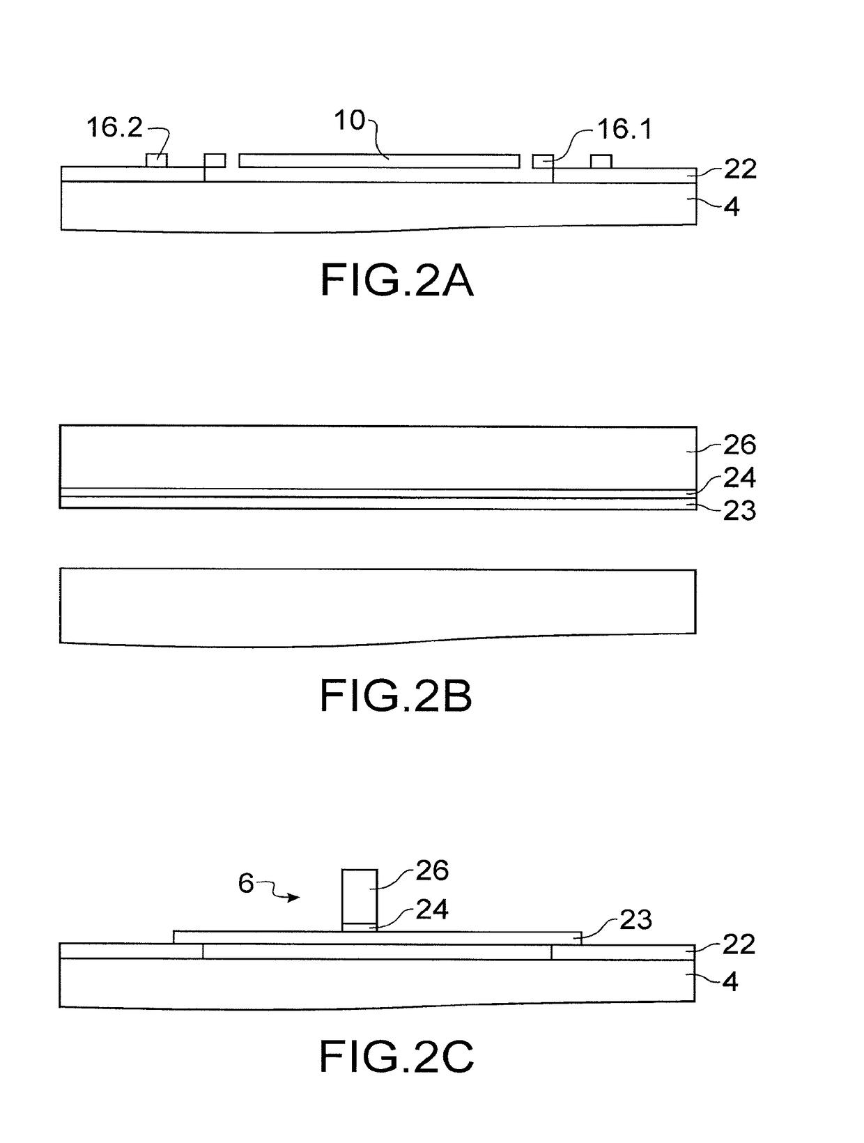 Opto-mechanical physical sensor with an improved sensitivity