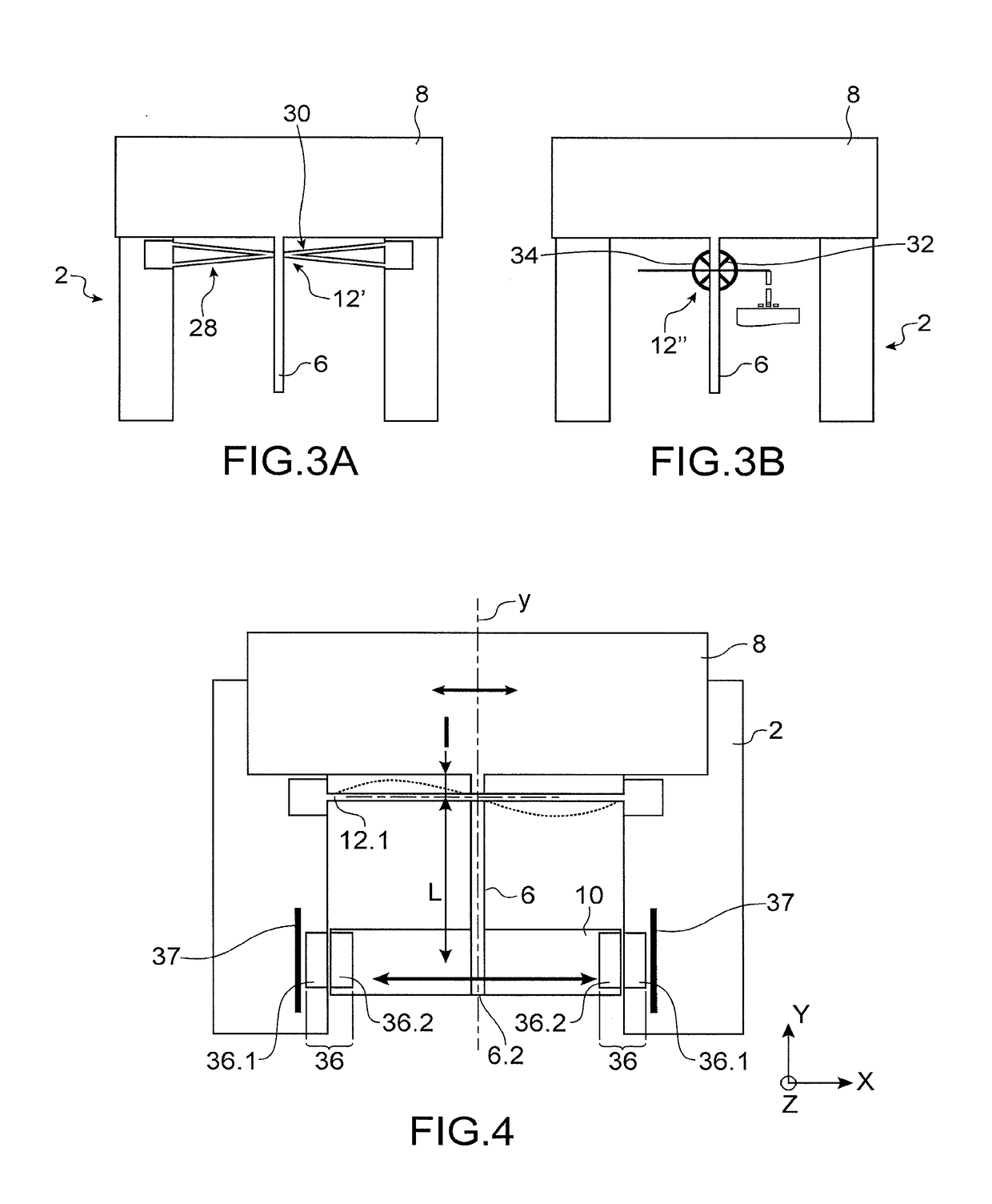 Opto-mechanical physical sensor with an improved sensitivity