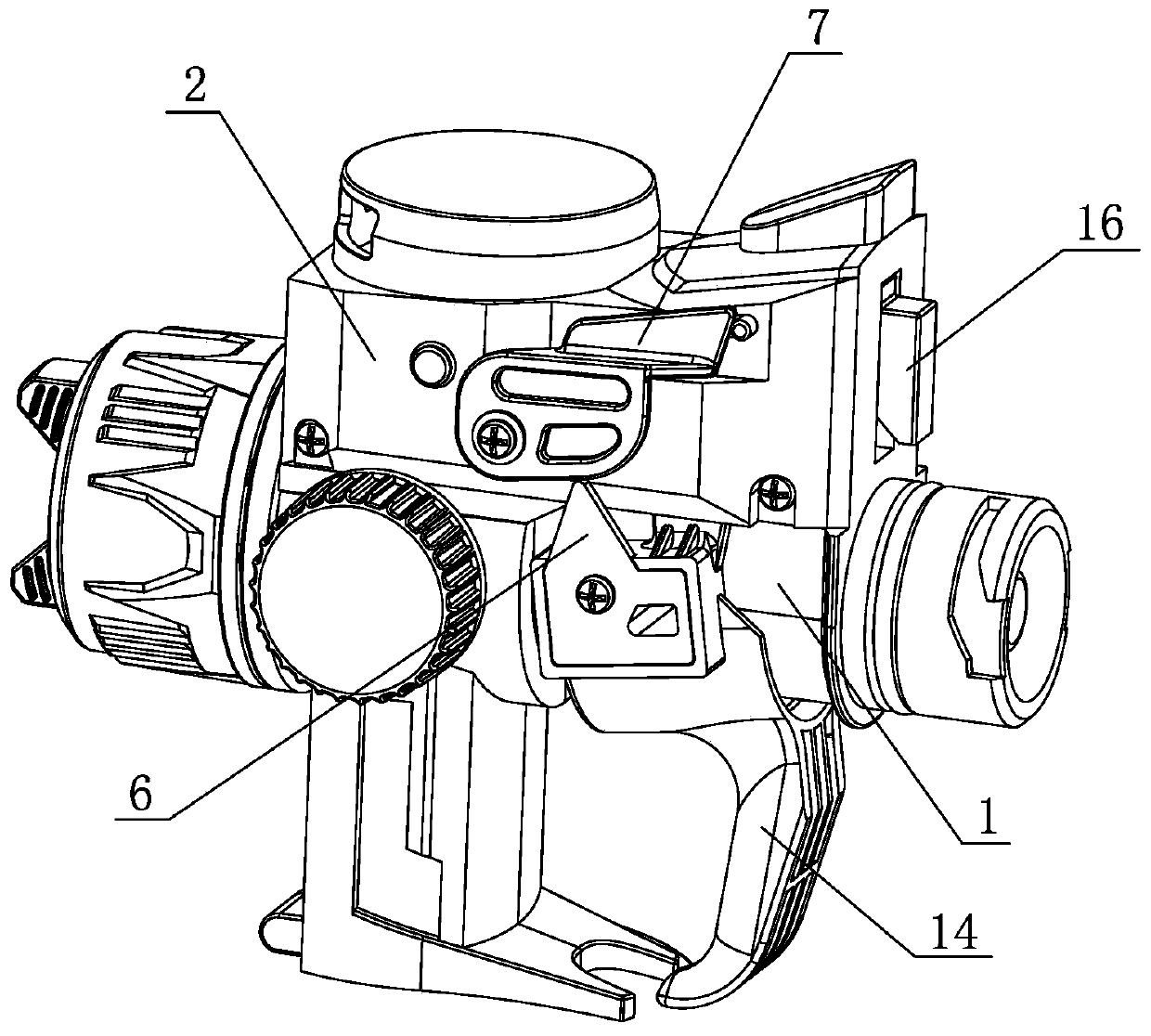 Electric spray gun