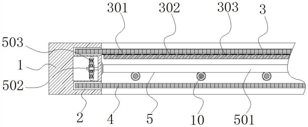 A kind of energy-saving fireproof dimming glass