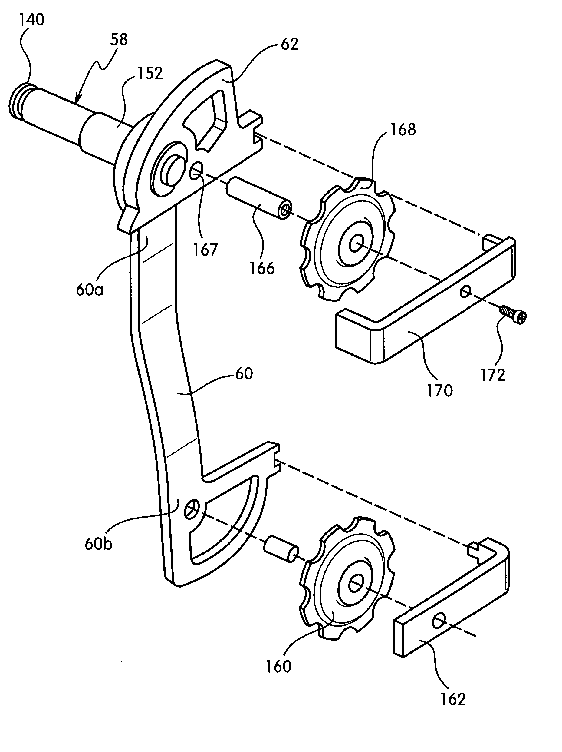 Bicycle rear derailleur