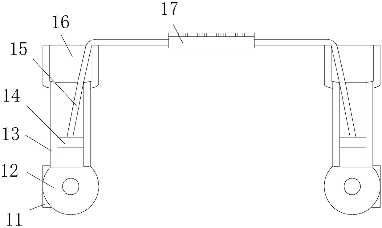 Electric power overhaul ladder used in wet and slippery environment after rain