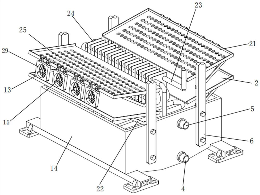 Temperature control type transformer and control method thereof