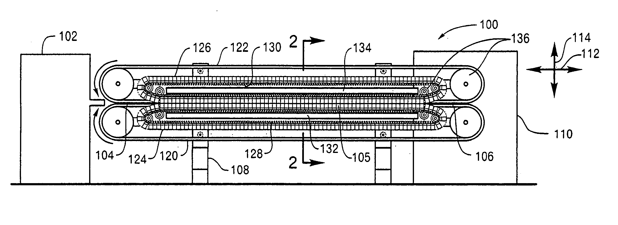 Method for molding three-dimensional foam products using a continuous forming apparatus