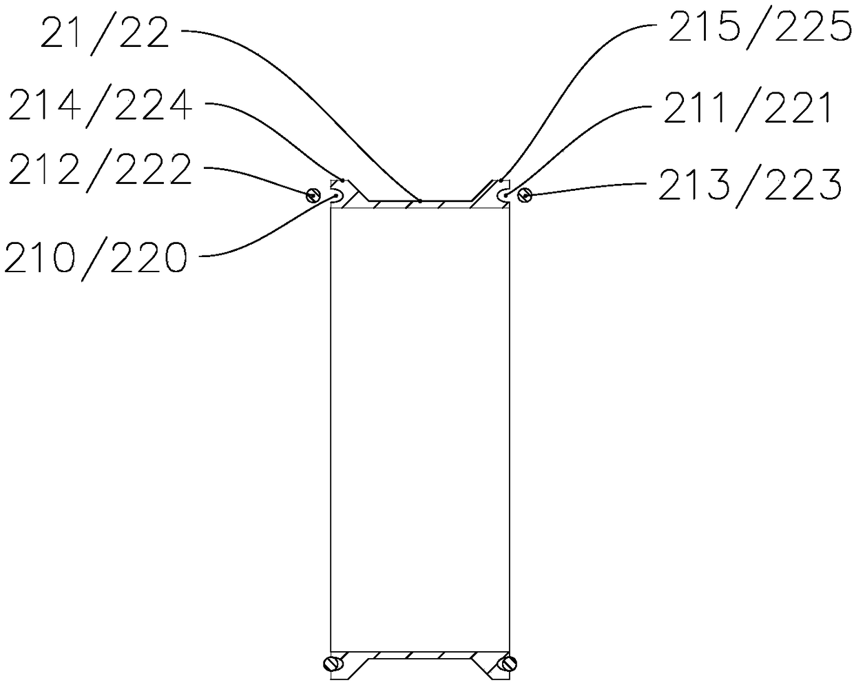 Sterile liquid cross-level transmission device and pharmaceutical workshop