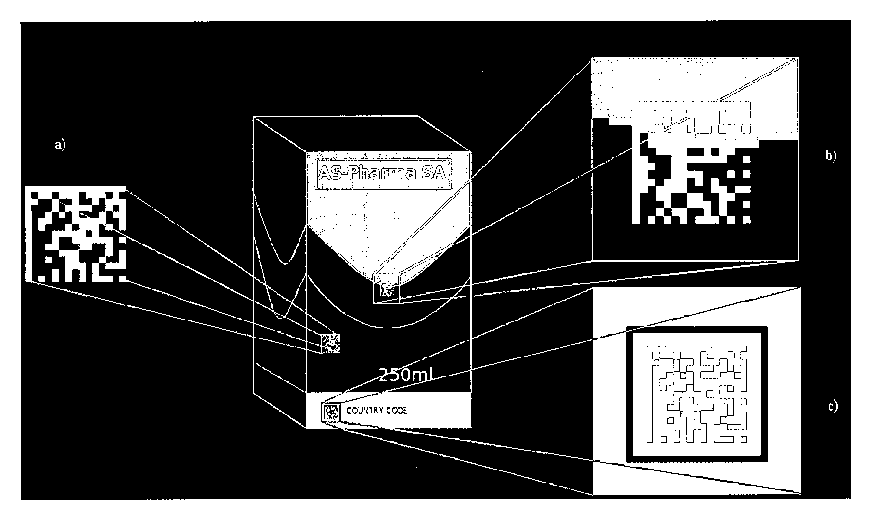 Identification and authentication using polymeric liquid crystal material markings