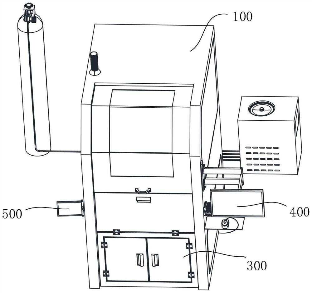 Laser polishing device and laser polishing method