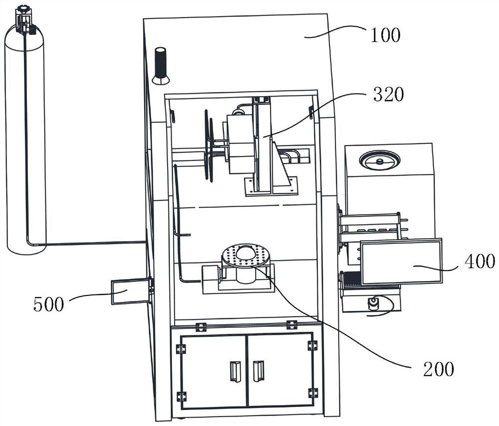 Laser polishing device and laser polishing method