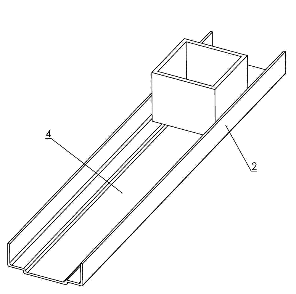 Sliding pipe conveying device of automatic distribution system of pipe of Internet of Things