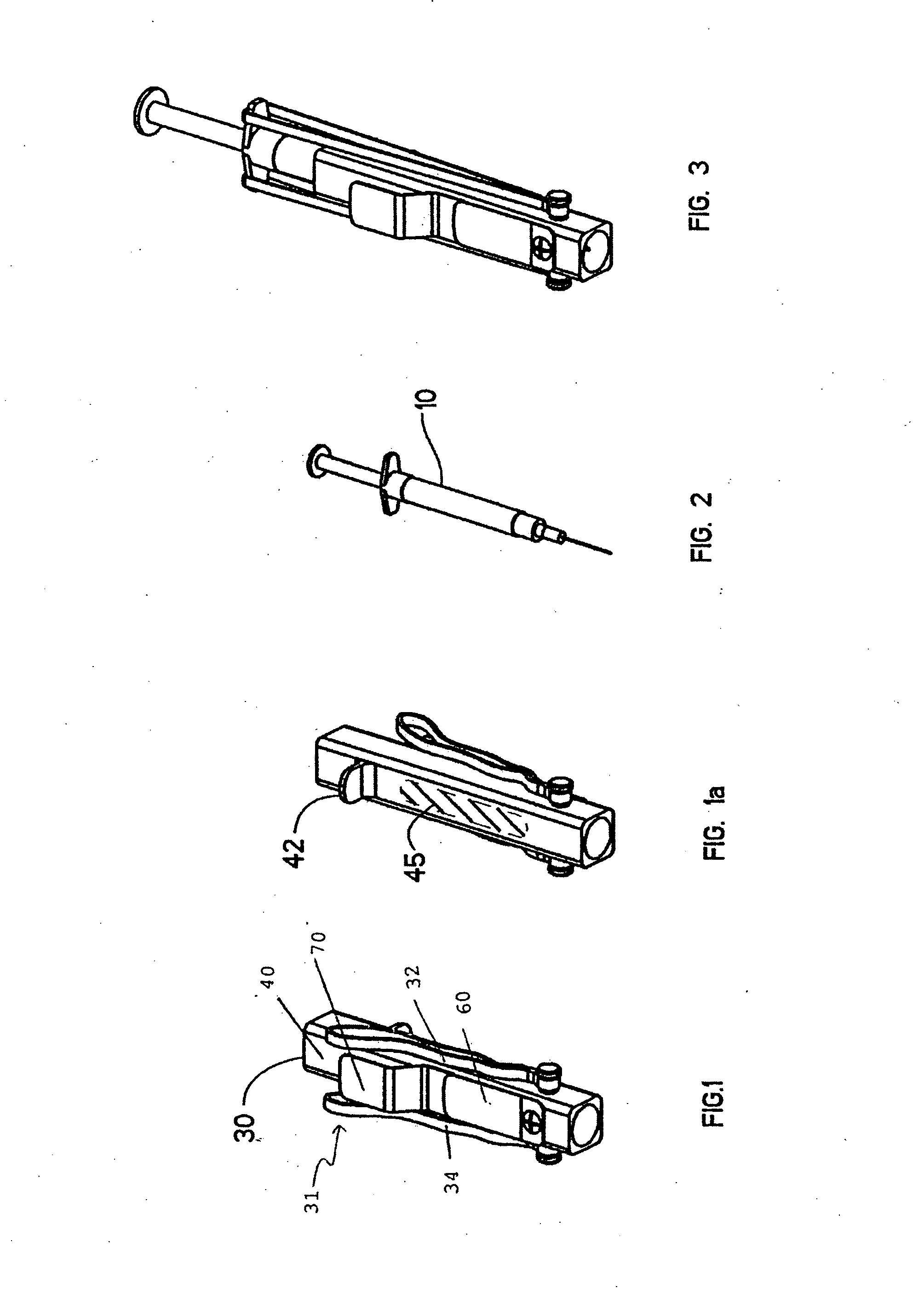 Injection applicator for a hypodermic syringe