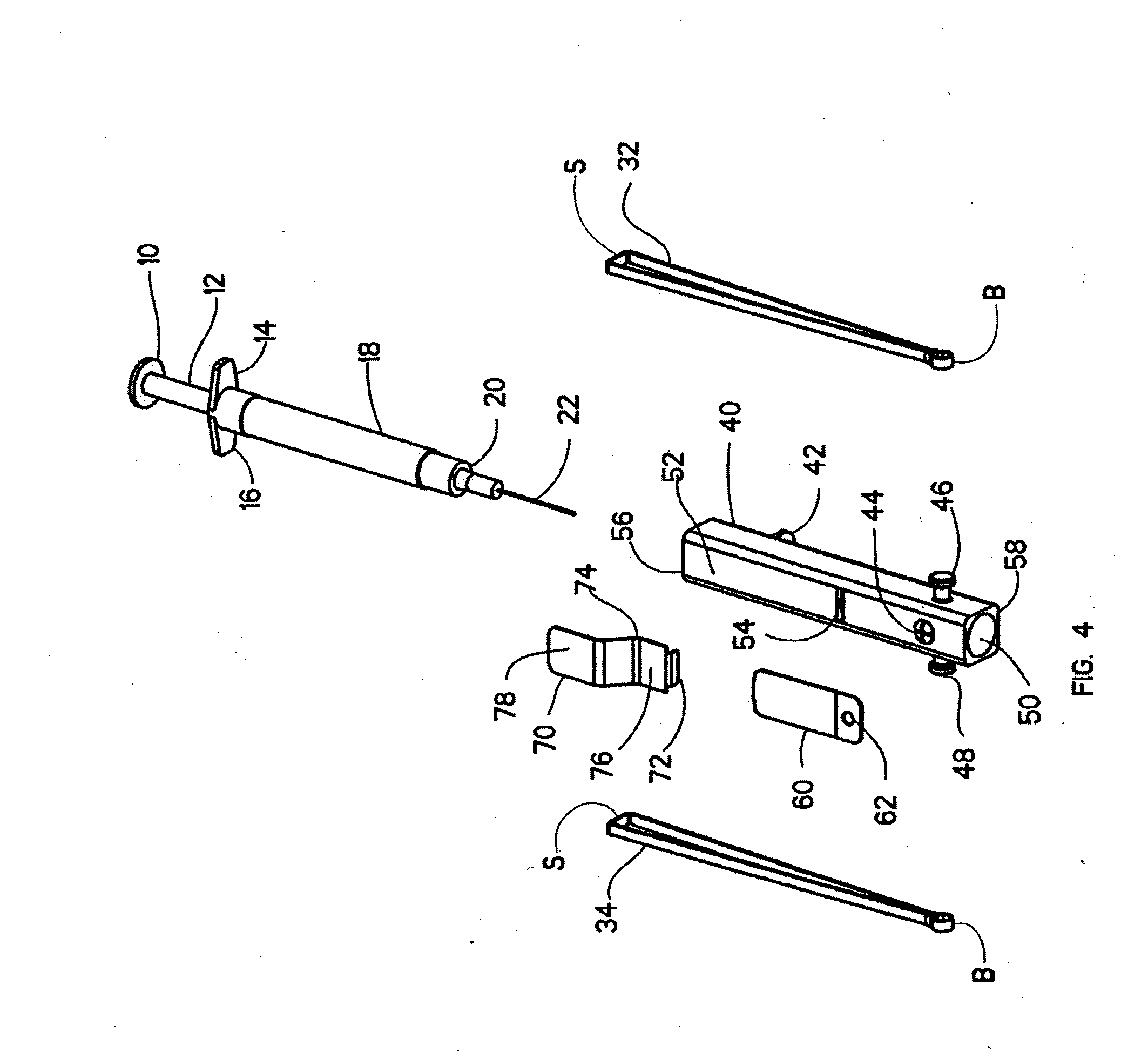 Injection applicator for a hypodermic syringe