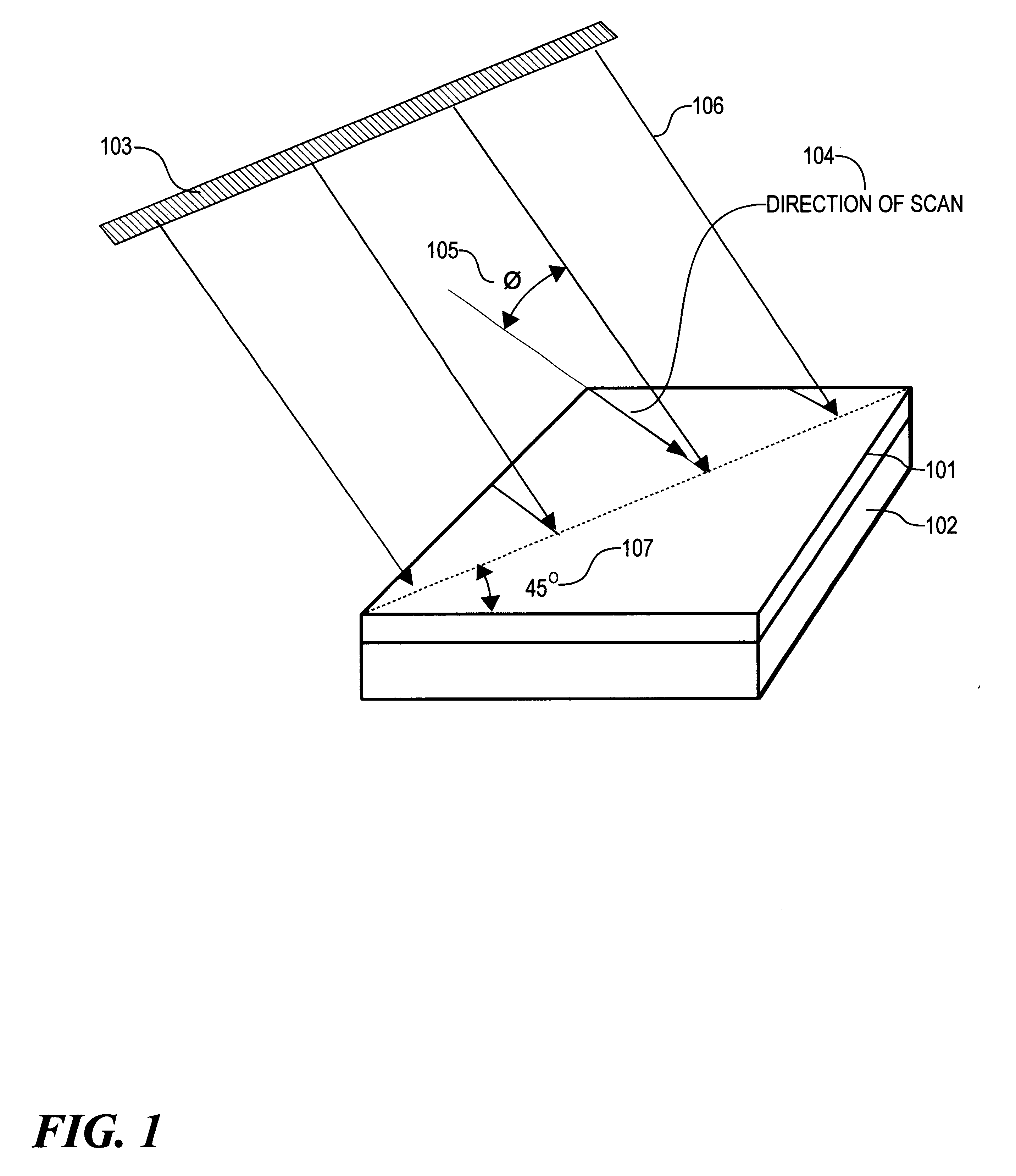 Maskless method and system for creating a dual-domain pattern on a diamond-like carbon alignment layer