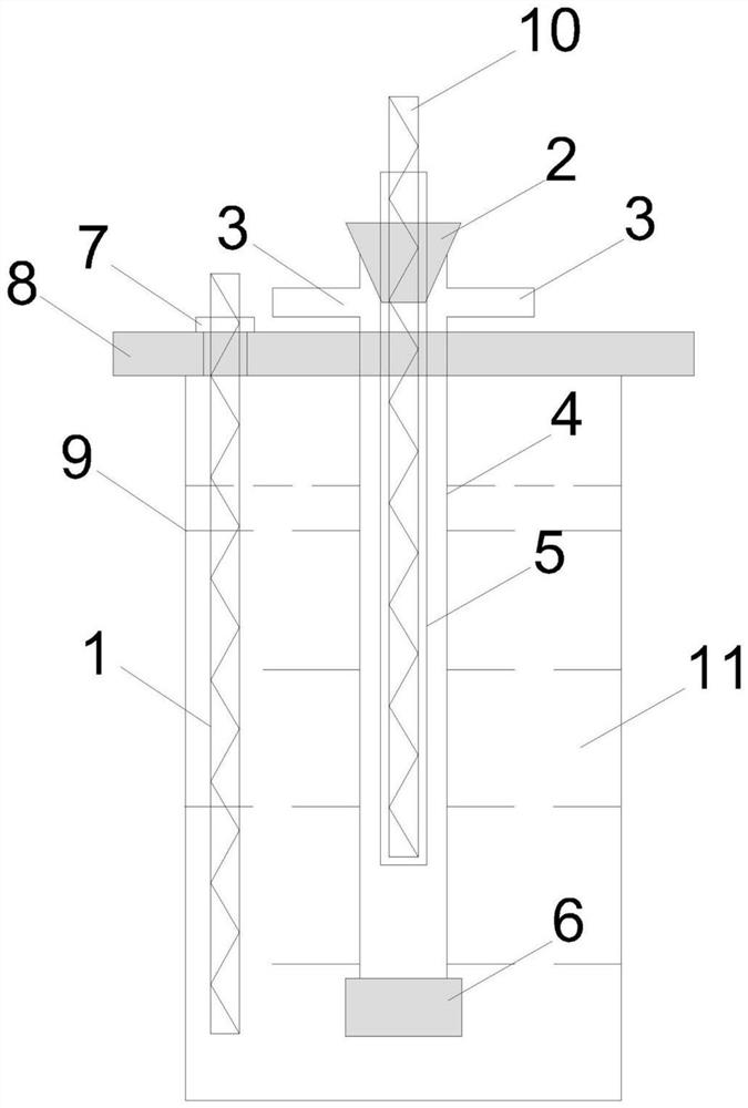 Device and method for preparing liquid metal catalyst by plasma