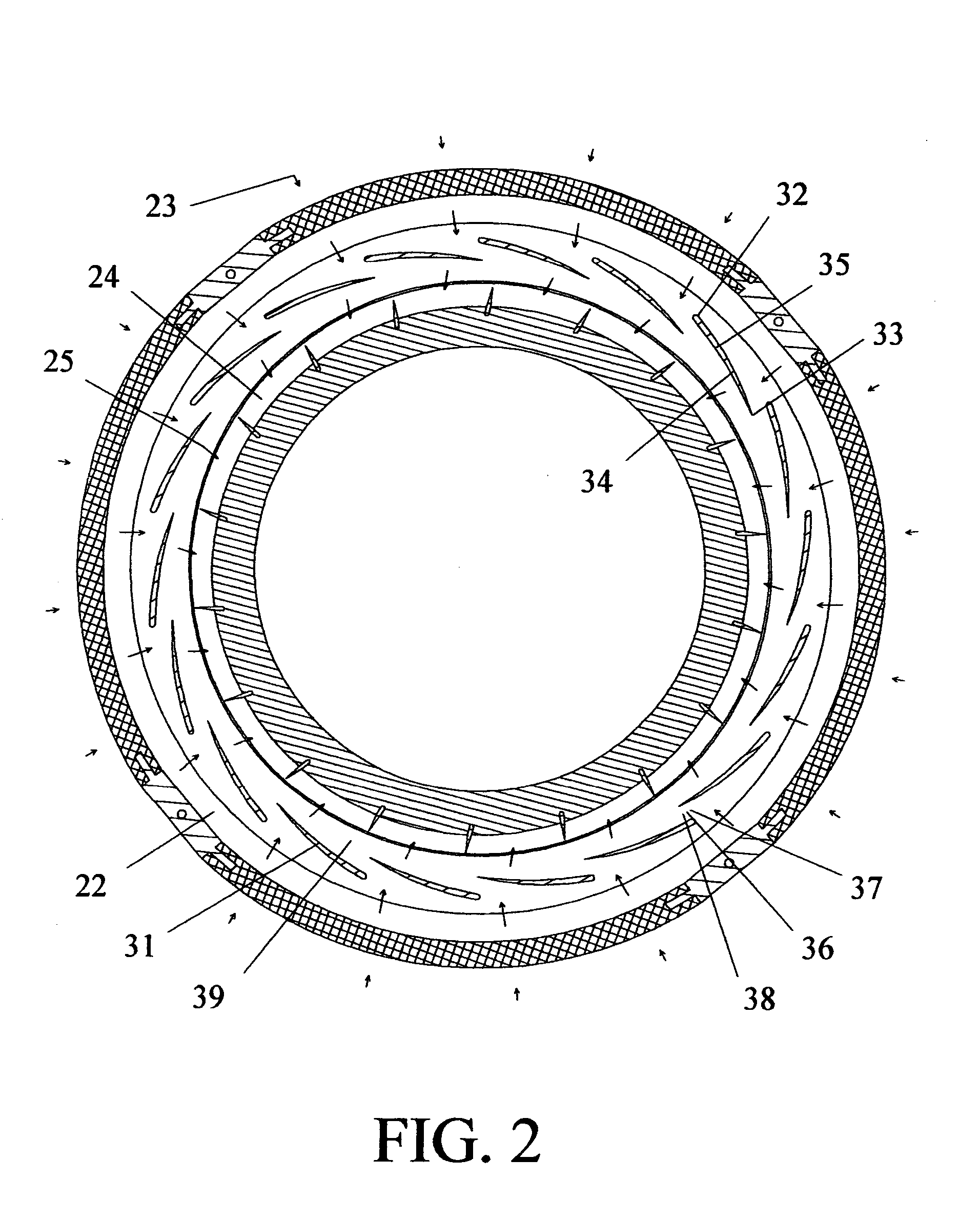 Rotary ram-in compressor