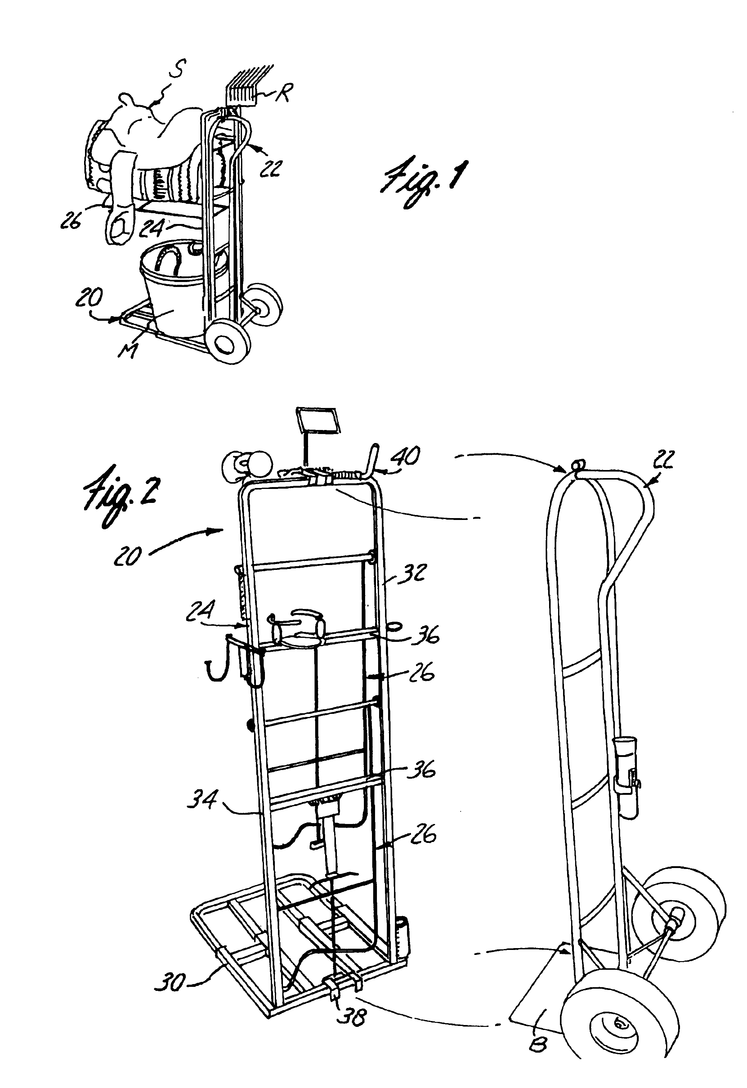 Transportable saddle rack and equipment carrier