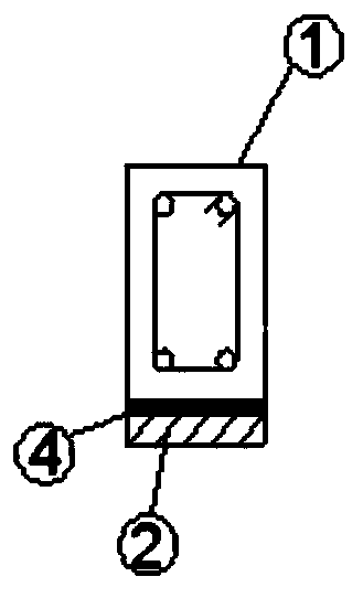 Structural adhesive containing quartz sand, preparation method and application thereof