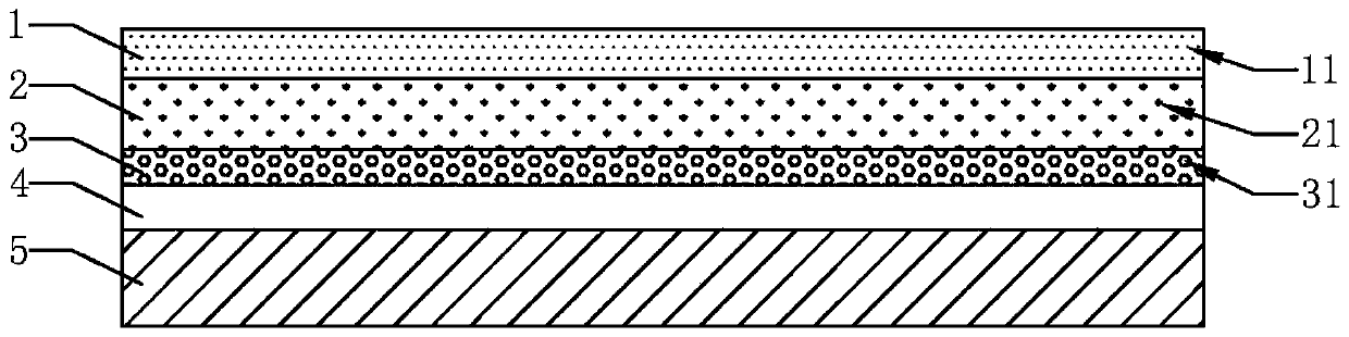 Nano high-gloss moistureproof impregnated paper and preparation method thereof