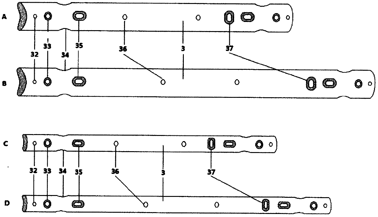 Integrated fracture reduction fixing clamp