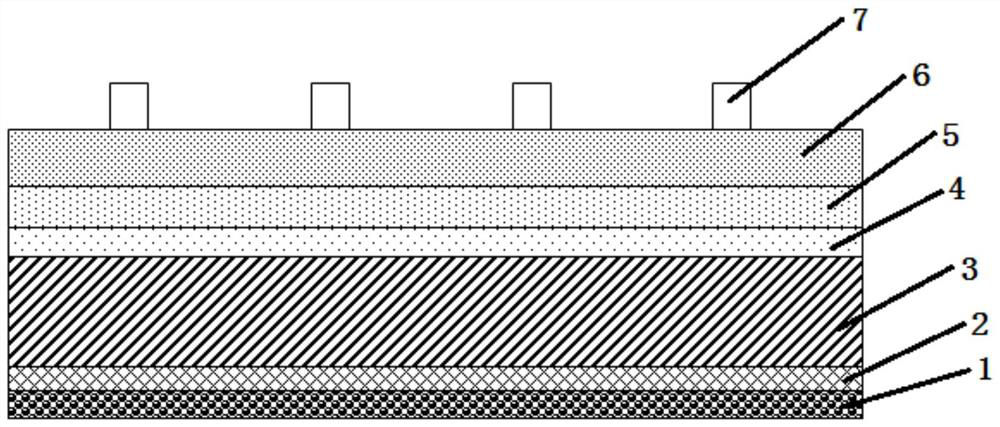 A kind of si-pedot: pss organic-inorganic hybrid solar cell and preparation method thereof