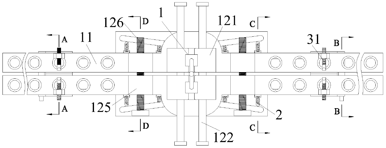 House building assembled I-beam hoisting device