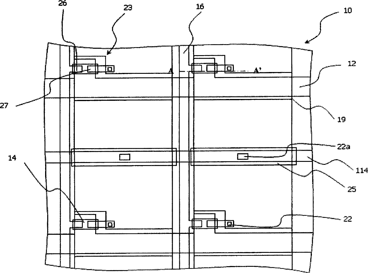 LCD substrate, LCD and manufacturing method