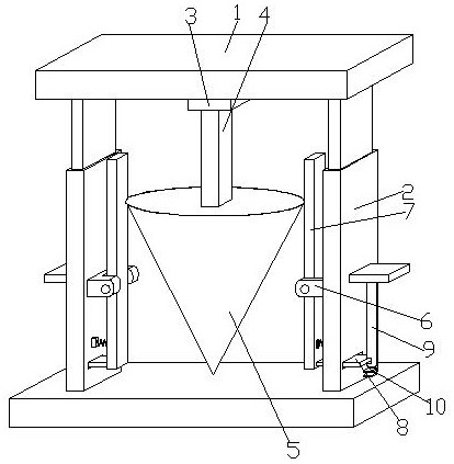 Building inclination warning equipment capable of automatically monitoring sag for building monitoring