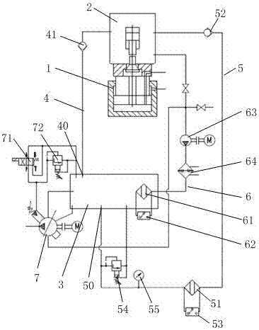 Oil Filtration System for Ceramic Tile Press